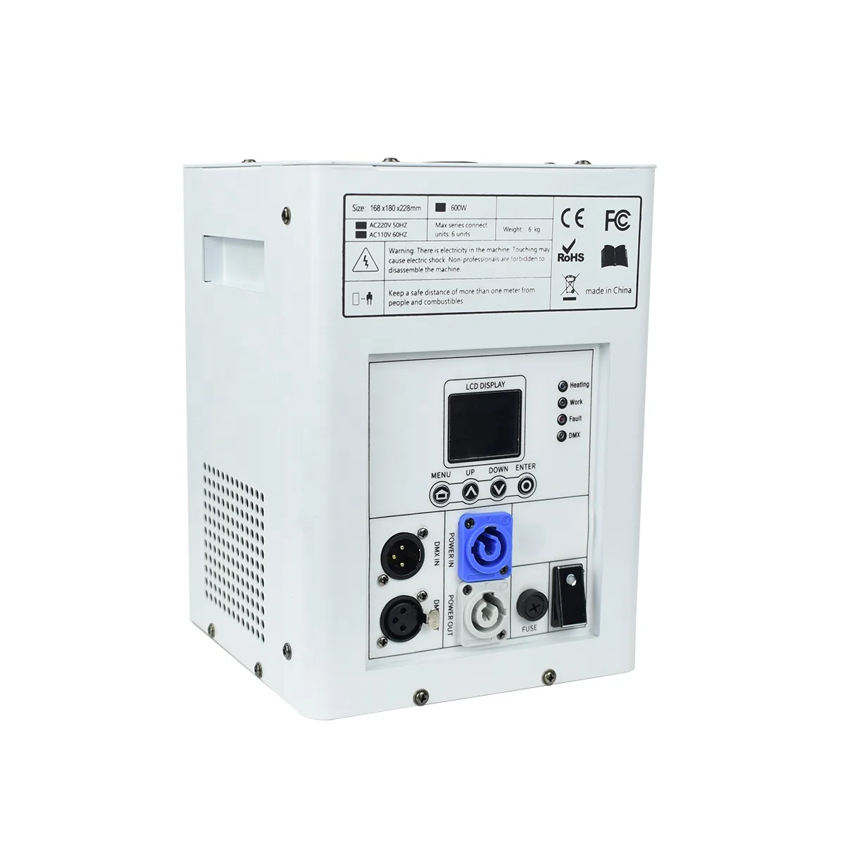 Wireless 750w DMX Control Cold Spark Machine for Wedding Stage Fireworks Fountain Effects