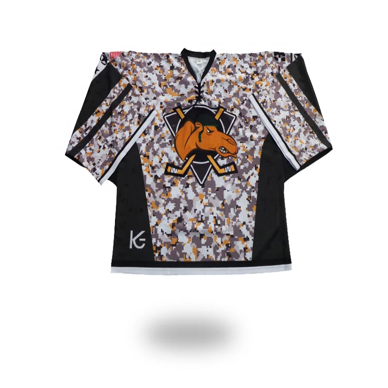 
hot sales oversized Men Pullover Round Neck Breathable Regular Hockey Uniforms 