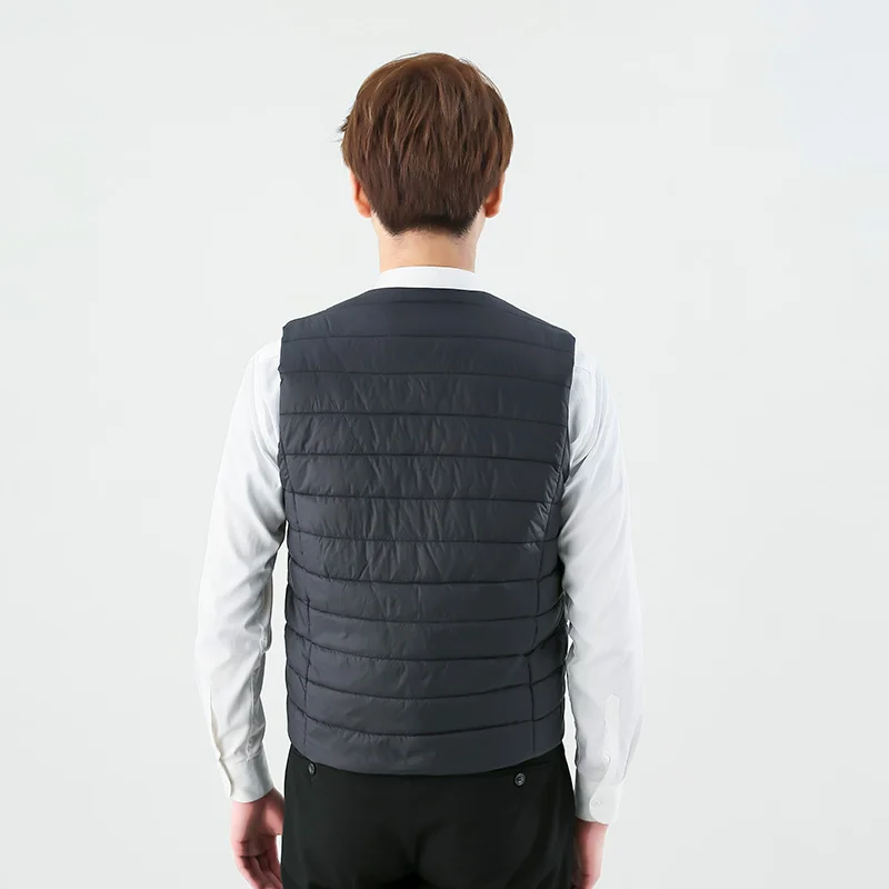 Battery Heating Waistcoat Suit Vest For Men OEM ODM Graphene Electric Heating Clothes