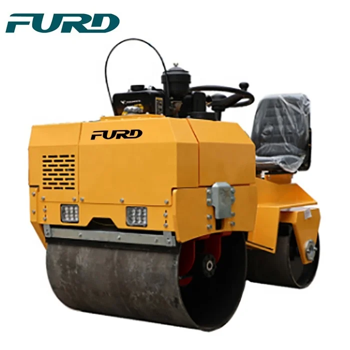 Double drum ride on asphalt roller compactor for sale FYL-855