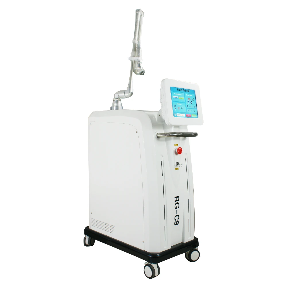Q switched nd yag laser tattoo removal pigmentation removal laser beauty machine with double lamp and double crystal