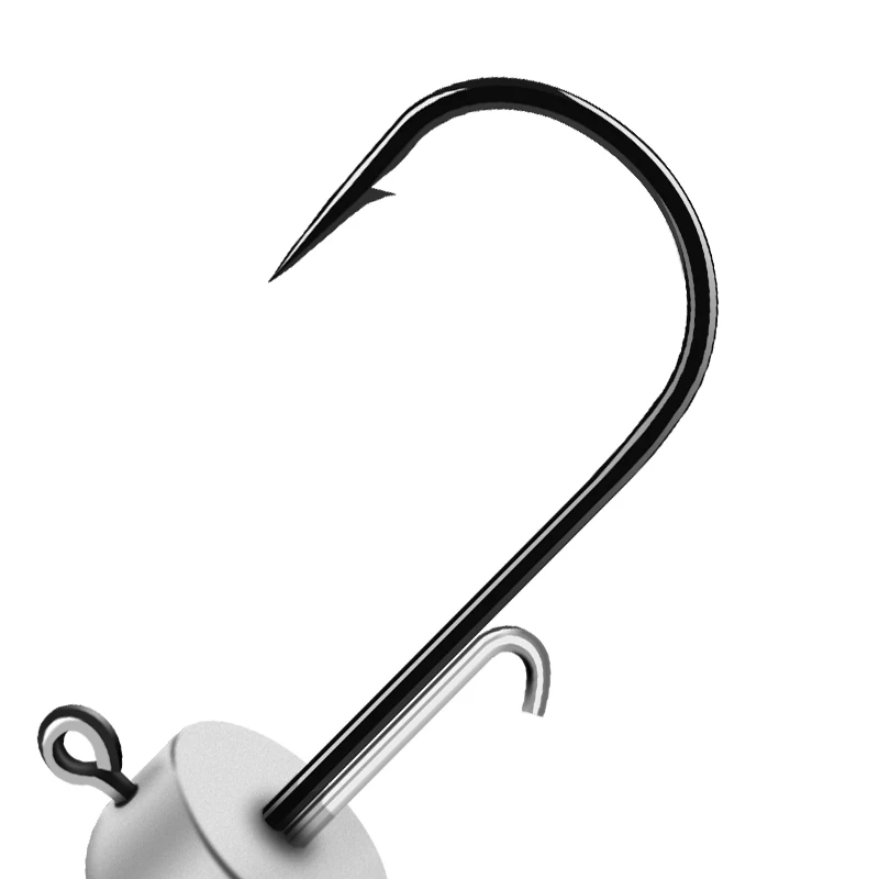 BKK по оптовым ценам от поставщика Jig Head крюк коррозионно-стойкие Высокоуглеродистая сталь один Рыболовный крючок Рыбалка