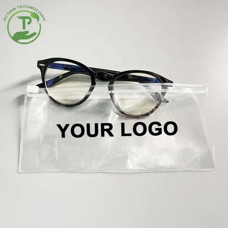 Customizable Jewelry Packaging Jewelry Transparent Small Pvc Pouch Clear Cosmetic Bags With Zippers
