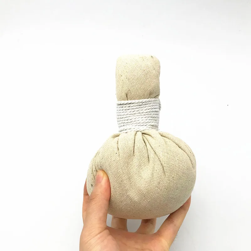 Natural 100% Thai Herbal Massage balls Herbal Compress Spa Body Ball Thailand