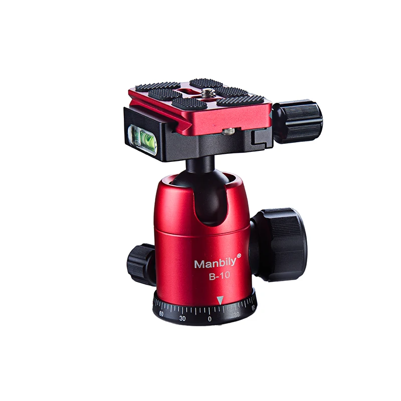 Manbily MT-01+SP-01+B-10 Universal Light Weight camera ball head with cell phone holder desktop tripod stand