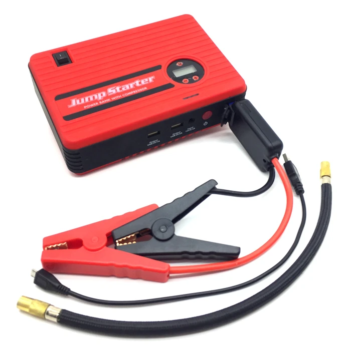 Car power bank With Air Compressor 18000mAh Diesel Generators 1200A jump starter with compressor