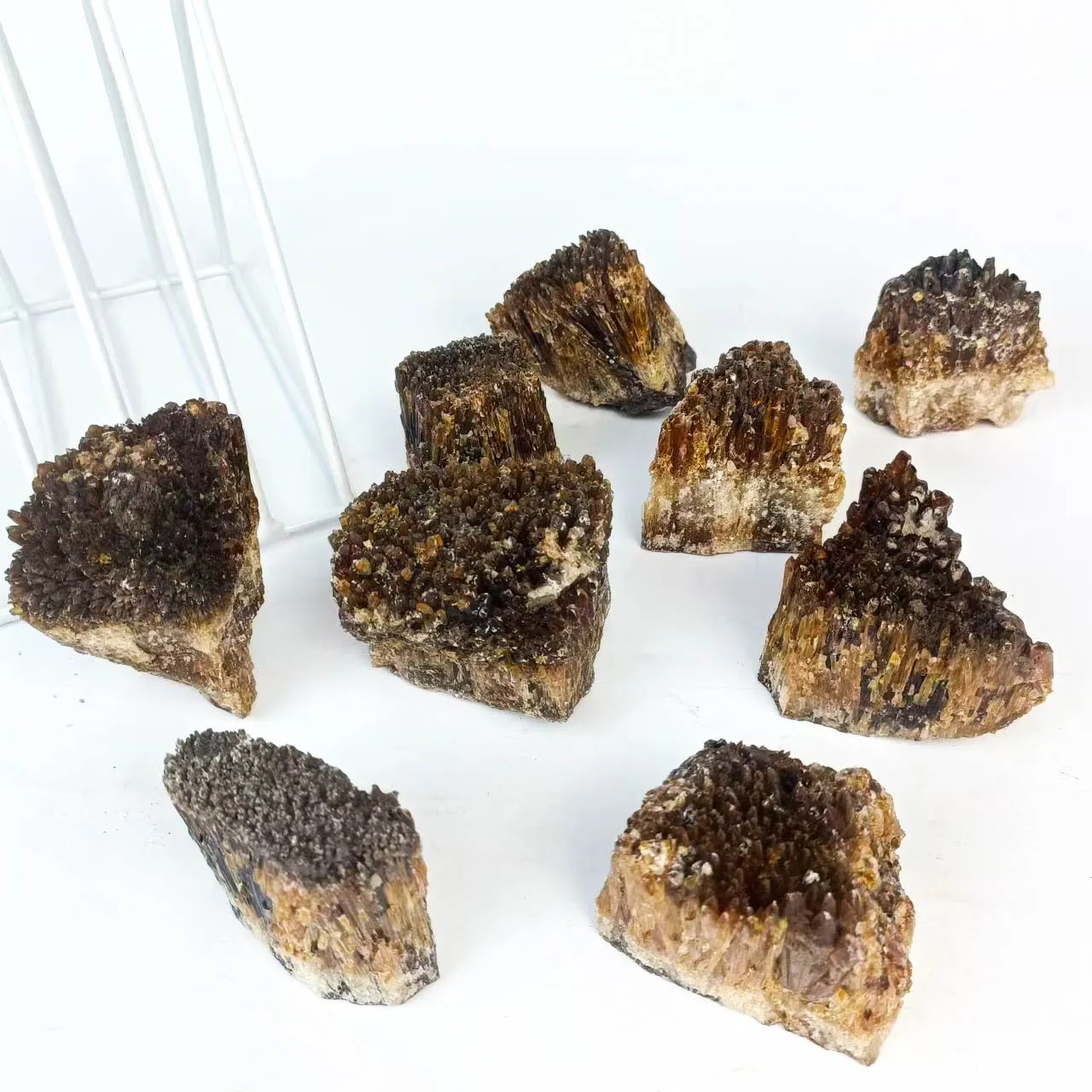 New Arrival Natural Spiritual Healing Crystal Amber Calcite Specimen For Meditation