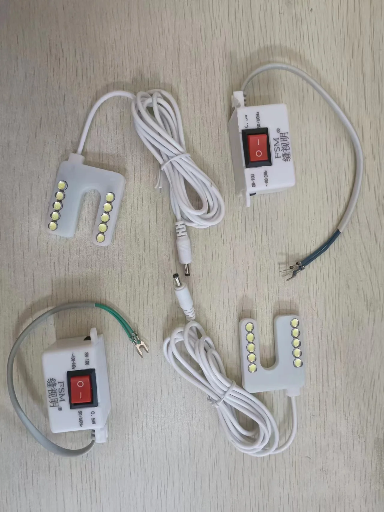 Sewing equipment accessories U -shaped LED factory clothing processing equipment parts and components spot wholesale tag lamp