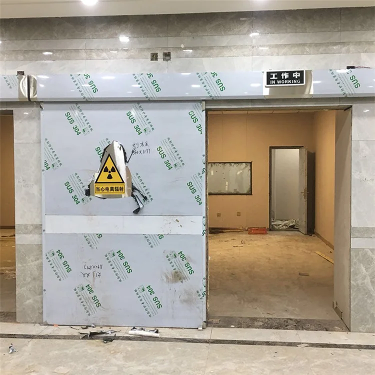 Wholesale custom steel door hospital translation door price is reasonable