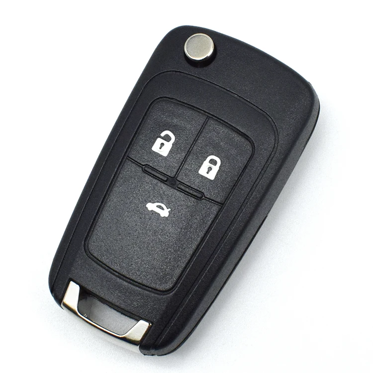 3-кнопочный откидной Чехол для автомобильного ключа с лезвием HU100 O-pel Vauxhall Insignia Astra