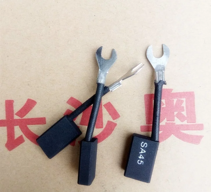 buy customized design and sisze Electro-graphite carbon brush SA45