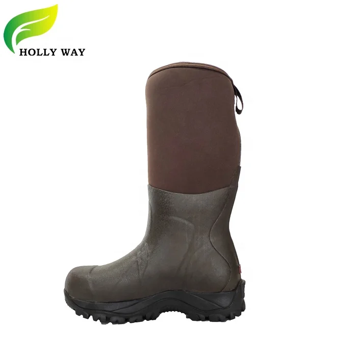 Waterproof Half Safety Rubber Boots for Men from China