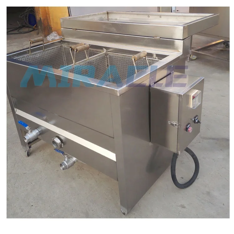 Temperature Control Deep Fryer Basket Type Small Frying Machine for Fried Chips