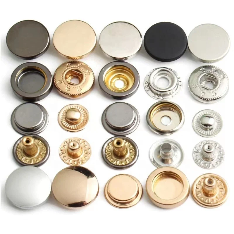 Fashion High Quality Wholesale Price Design Snap Button Custom Garment for Clothes