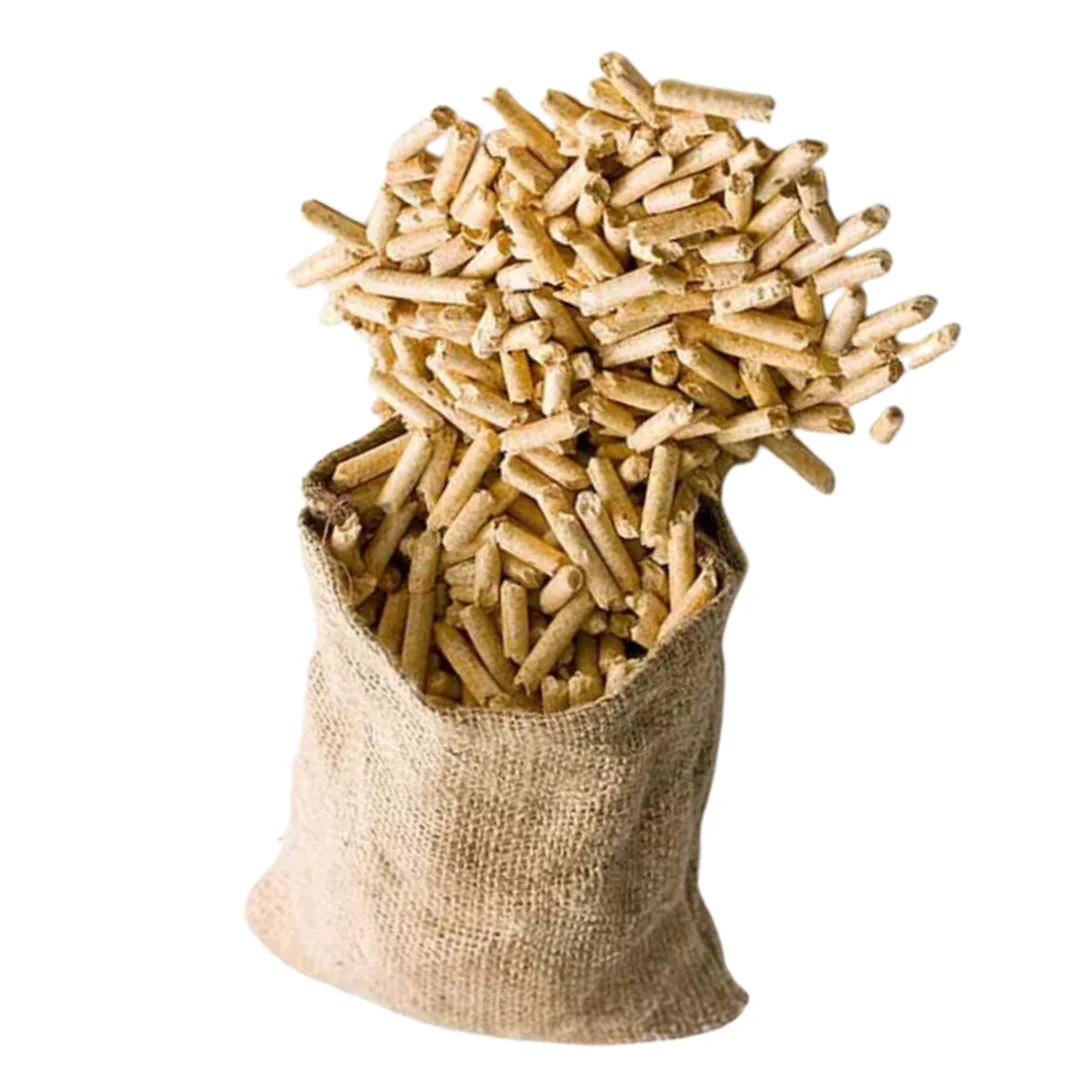 Smokeless Less Dust and Non-Coking Pine Wood Burning Pellets for sale In bags Vietnam Manufacturer