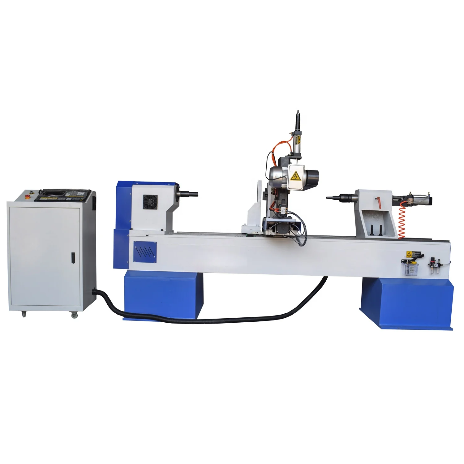High Accuracy Heavy Duty  Woodworking machinery wood lathe mini cnc wood lathe machine for Staircases table legs chair legs