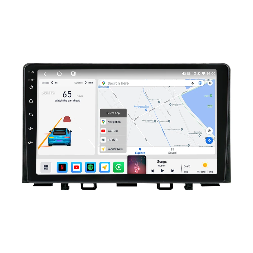 MEKEDE M6 PRO 3D car radio audio Android GPS navigation system for KIA RIO YB 2016-2020 DSP BT with 360 camera