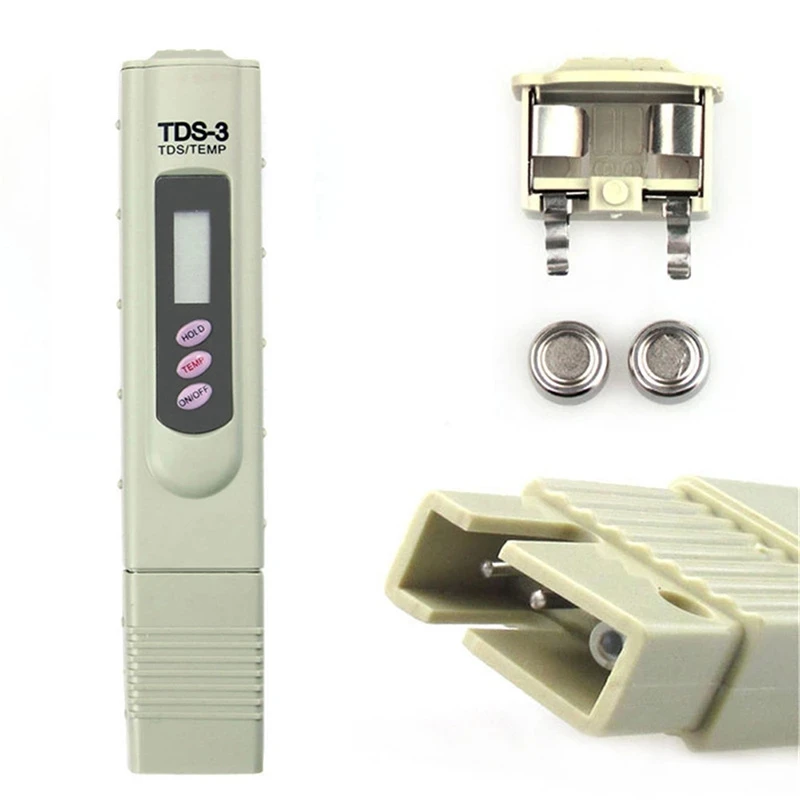  TDS3 TDS-3 измеритель качества кожи TDS тестер воды ручка светодиодный цифровой температуры PPM фильтра палочка