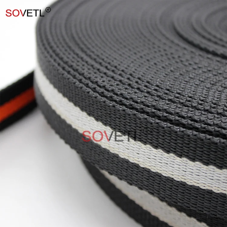 Woven Conductive Belt Anti-static Ribbon Clothing And Home Decoration Conductive Webbing Metal Strap