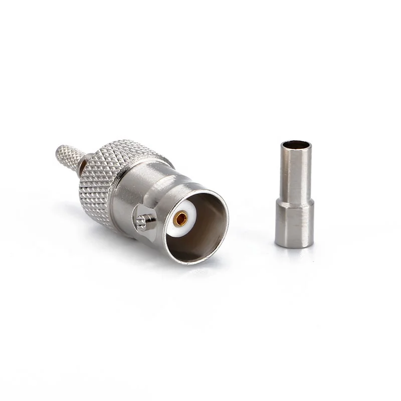 BNC-C-K1.5 пользовательский коаксиальный разъем RF 50ohm BNC для кабеля RG316 с гнездовым разъемом BNC.