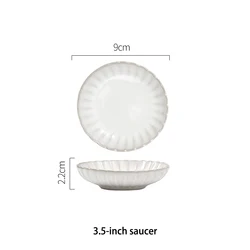 Bowl and Plate Set Home Breakfast Plate Japanese Steak Plate  Creative  Single Dishes