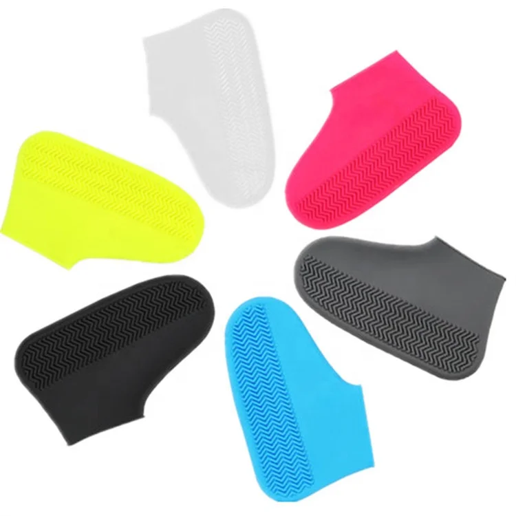Waterproof Silicone Shoes Cover Reusable Rain Shoe Covers Unisex Shoes Protector Anti-slip Rain Boot