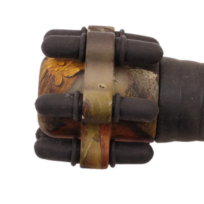 Factory Bow and Arrow Vibration Absorber Archery Camouflage Hunting Shooting Bow Stabilizer for Archery equipment