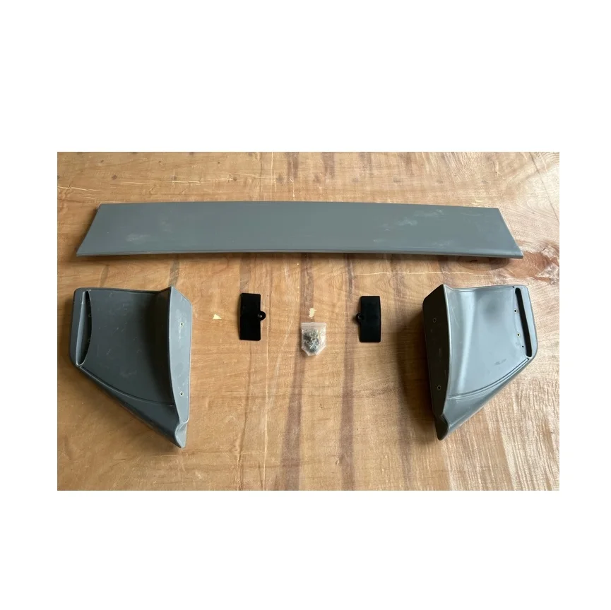 car accessories ABS plastic carbon glossy rear wing For Mitsubishi Lancer Evolution EVO 7 8 9 Rear Spoiler