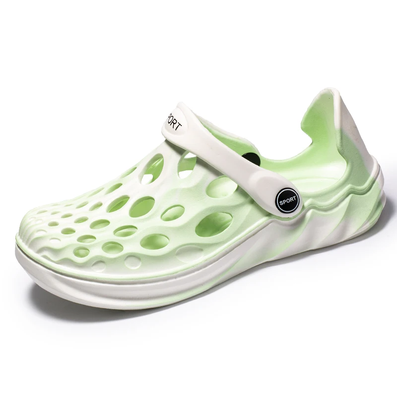 
Light Weight Hard-wearing Fashion Comfortable China Wholesale Flat Hole Sandals 