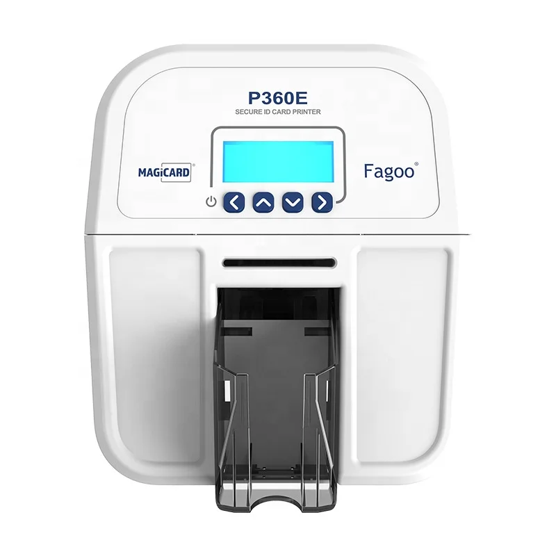 300 DPI 600 DPI Good Price Single Dual Sided Credit Student Business PVC Id Card Printer Machine