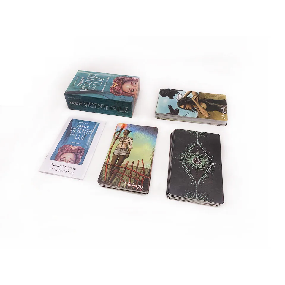 China manufacture paper children memory educational affirmation card custom paper games tarot decks oracle Card