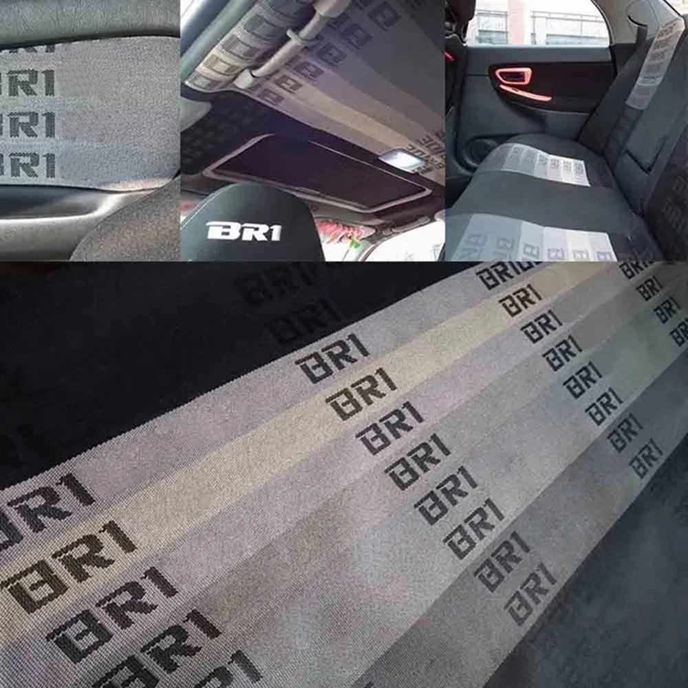 JDM Car Seat Fabric Cloth Car Seats Canvas Fabric Bri Fabric