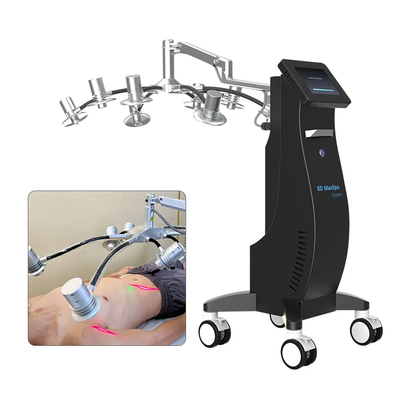 The latest models 8d Laser Body Shape Machine Laser Slimming Green Light 532 Nm/635nm Cryoslim Weight loss portable