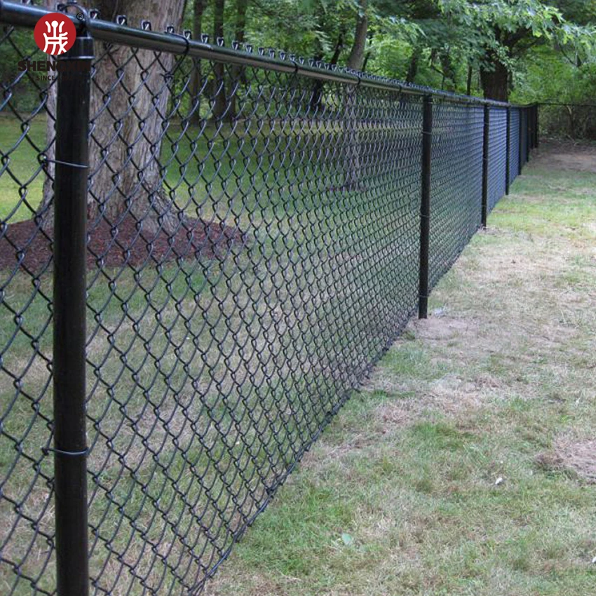 Sustainable Wholesale Industry Used Hot Dipped Galvanized Iron Wire Mesh Chain Link Fence For Baseball Fields