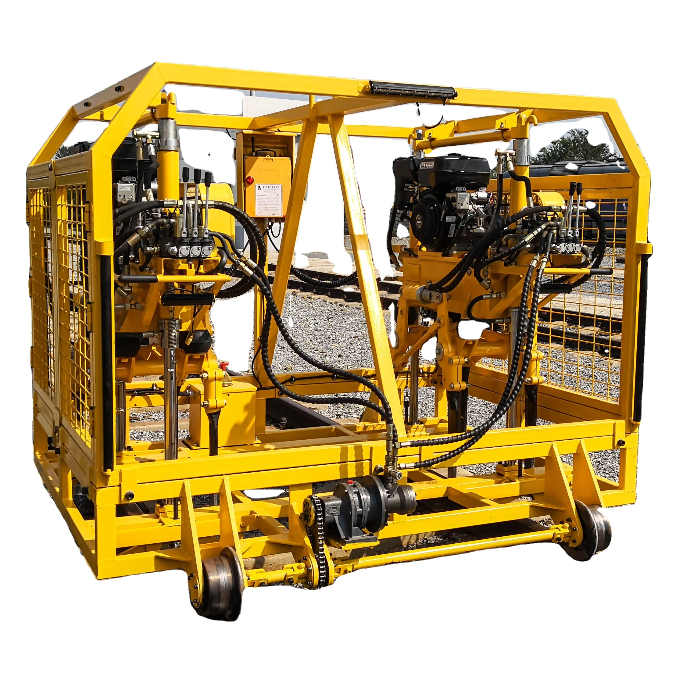 Легкая в обращении Высокоэффективная интеллектуальная гидравлическая рельсовая балластная машина