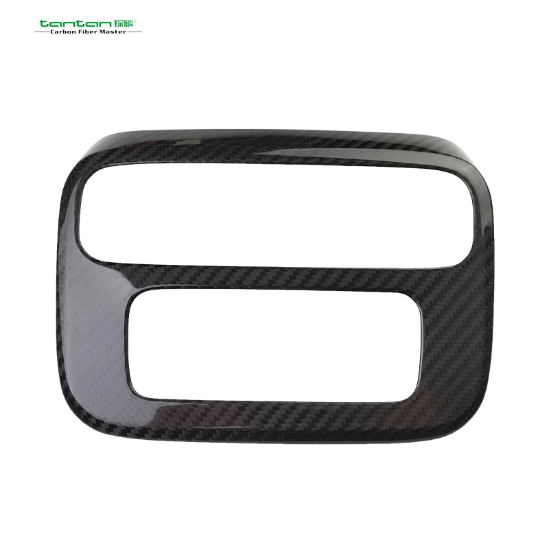 tantan Carbon Fiber Car Interior Accessories Back Air Vent For Mercedes Benz S-Class W223 Carbon Fiber Auto Parts Sticky
