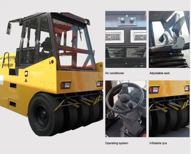 Best quality road roller road pneumatic tyre with low price LTP1016