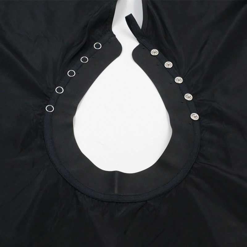 Salon Hairdressing Cloth Barber cape Silicone Collar Barber Cape Apron Silicone Magnetic Buckle Neck Shield Collar Dye Shawl