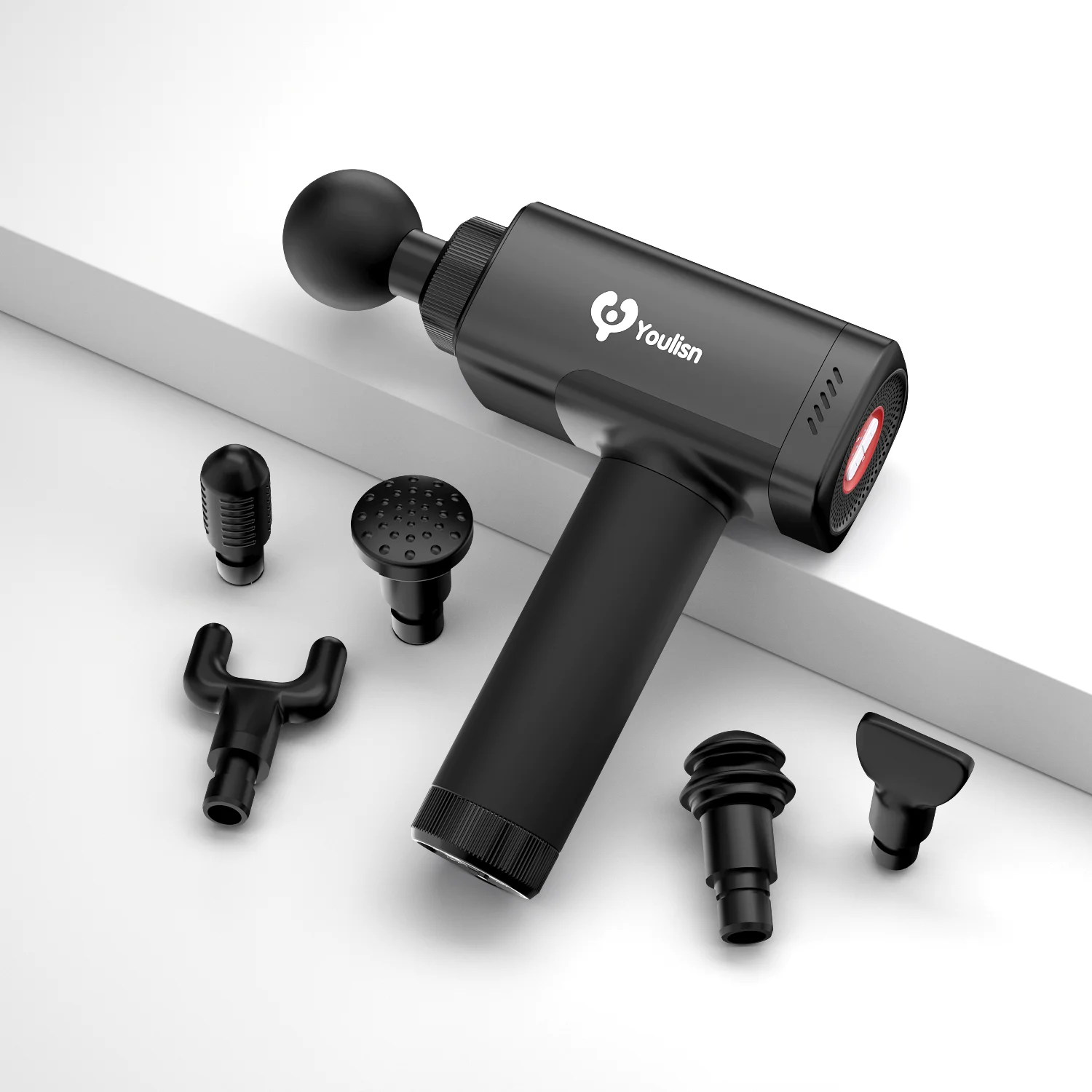 
2021 High intensity 54Wh cordless deep tissue percussion muscle relax massage gun 