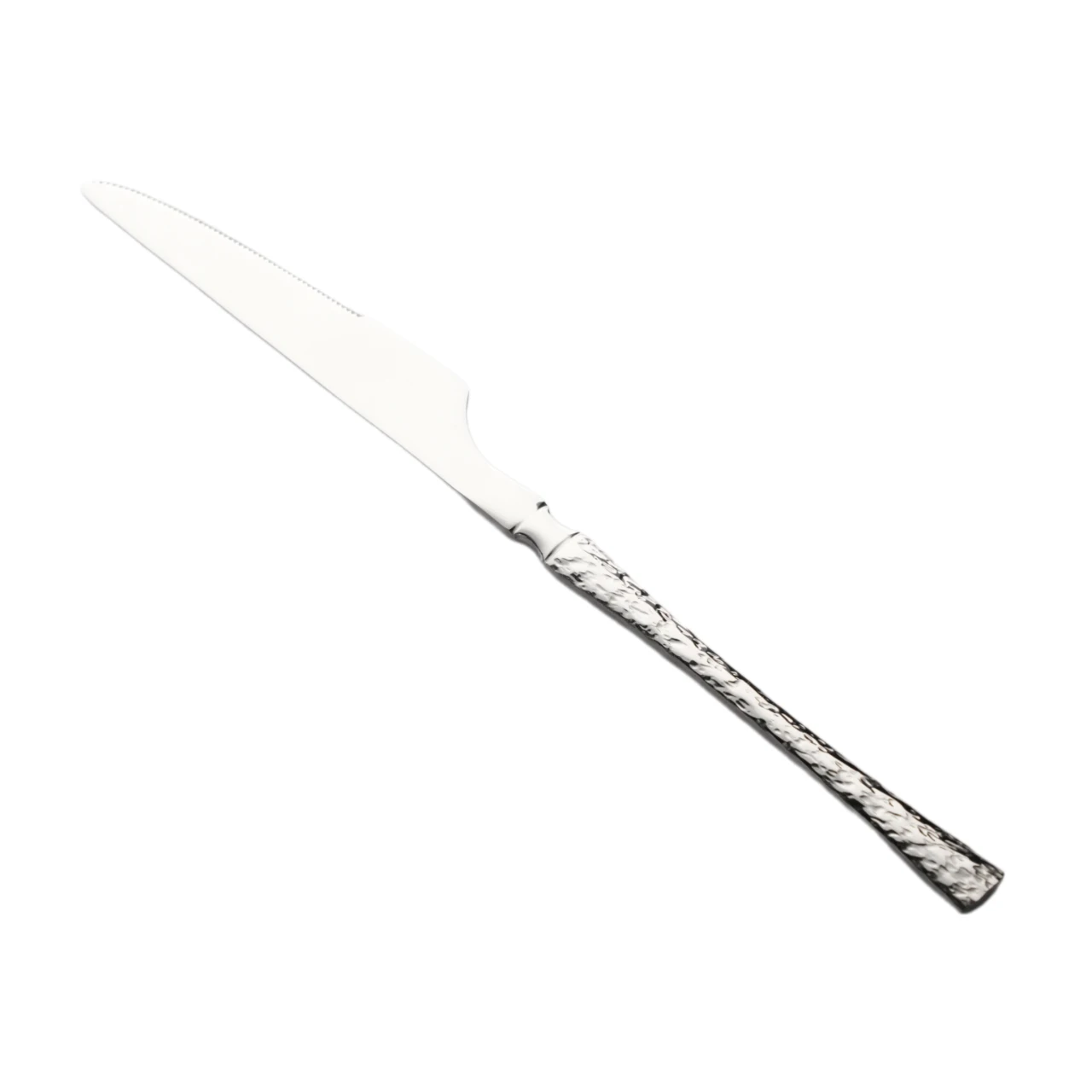 Eco Friendly Silverware Hotel Restaurant Spoon and Fork Set Creative Handle Stainless Steel Tableware Wholesale