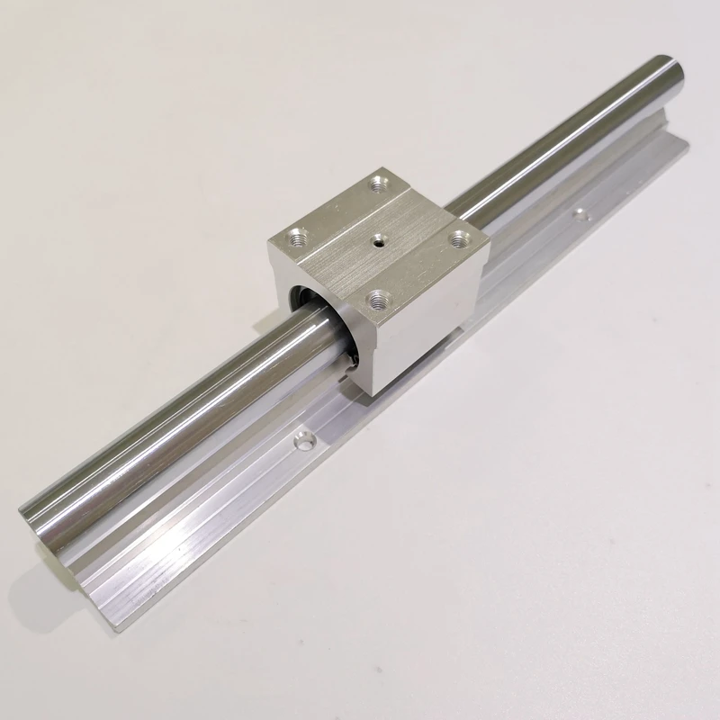 High precision rail guide SBR13 cheap induction chrome shaft linear motion rail guide