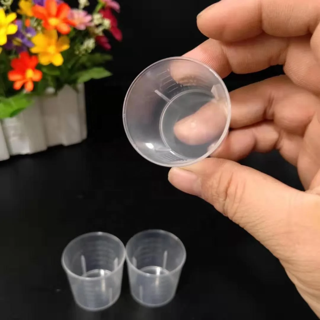 PP plastic medicine cups the scale measuring cup Laboratory Tool 20ml