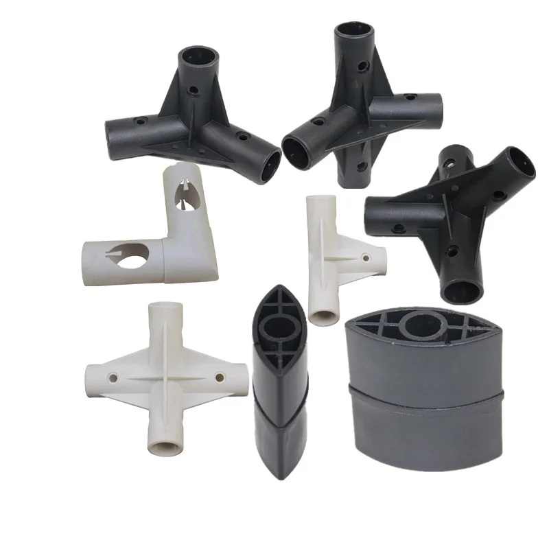 High quality tent plastic connector plastic tubing connectors