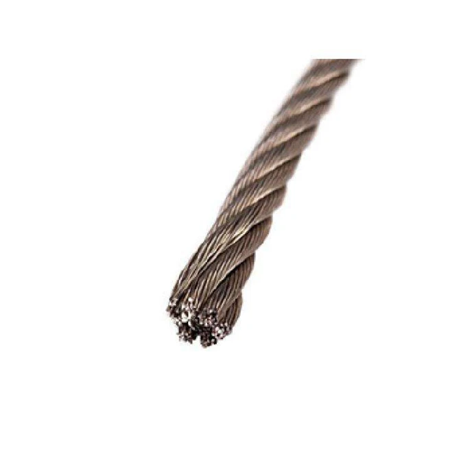 7x7 7x19 High Cost Performance Electro Galvanized Coil Iron Steel Wire Strand Tie Wire For Rebar Gi Wire Rod