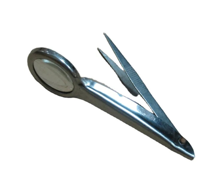 
pet magnifying tweezers, for removing tick 