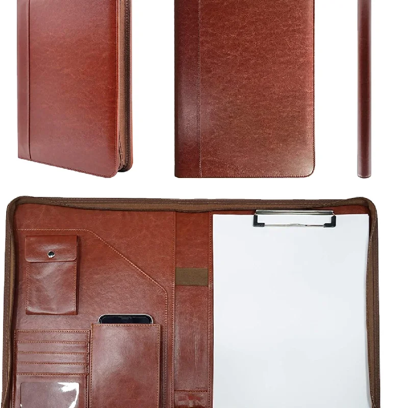Custom Premium Gift Fashion Office Folder Portfolio for Men and Women