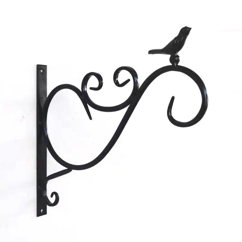 Whole Sale Glass Iron Shelf Hook Hanging Bracket Climb Wall Plant