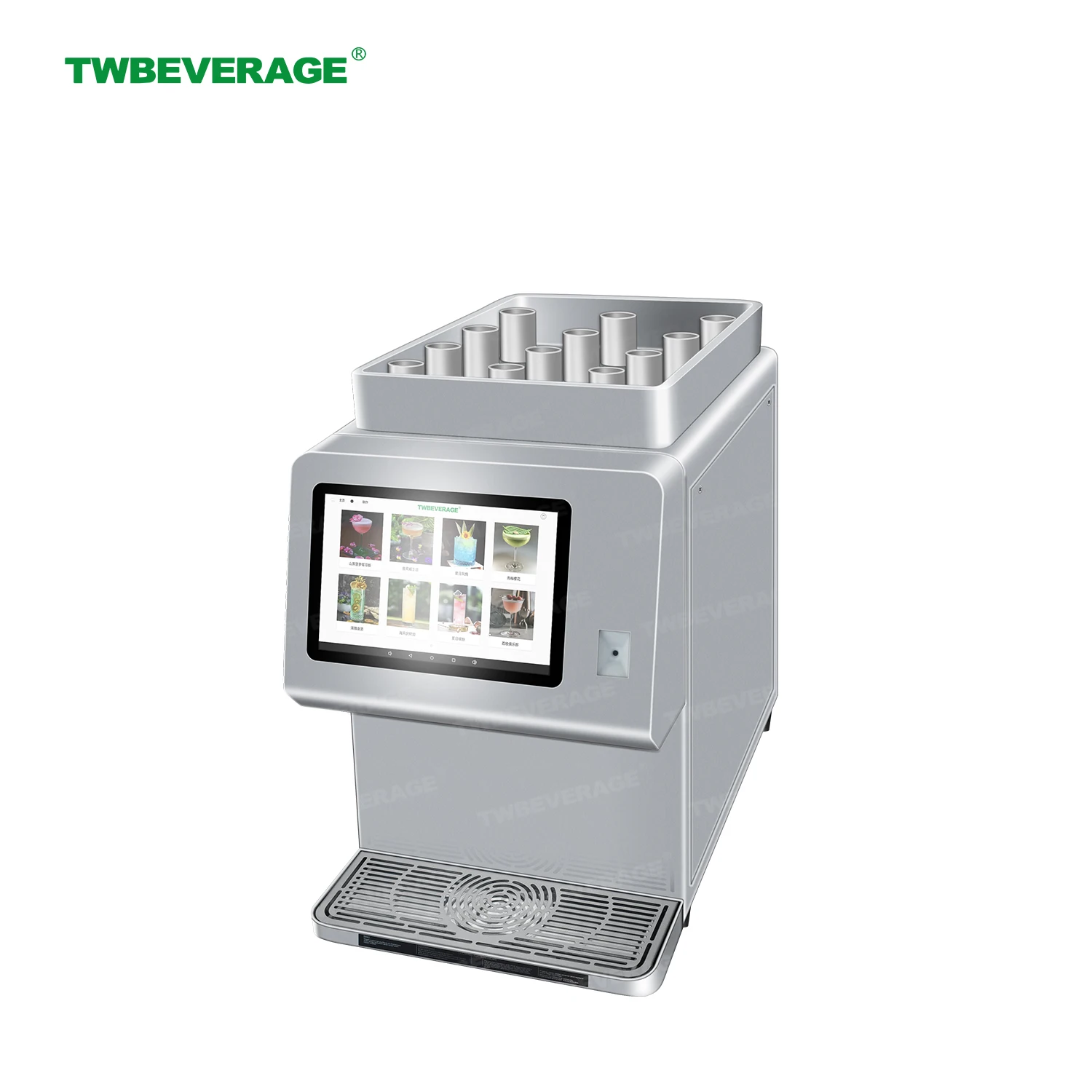 smart cocktail bar dispenser for home and commercial oxygen-alcohol blend automatic fruit juice dispensers