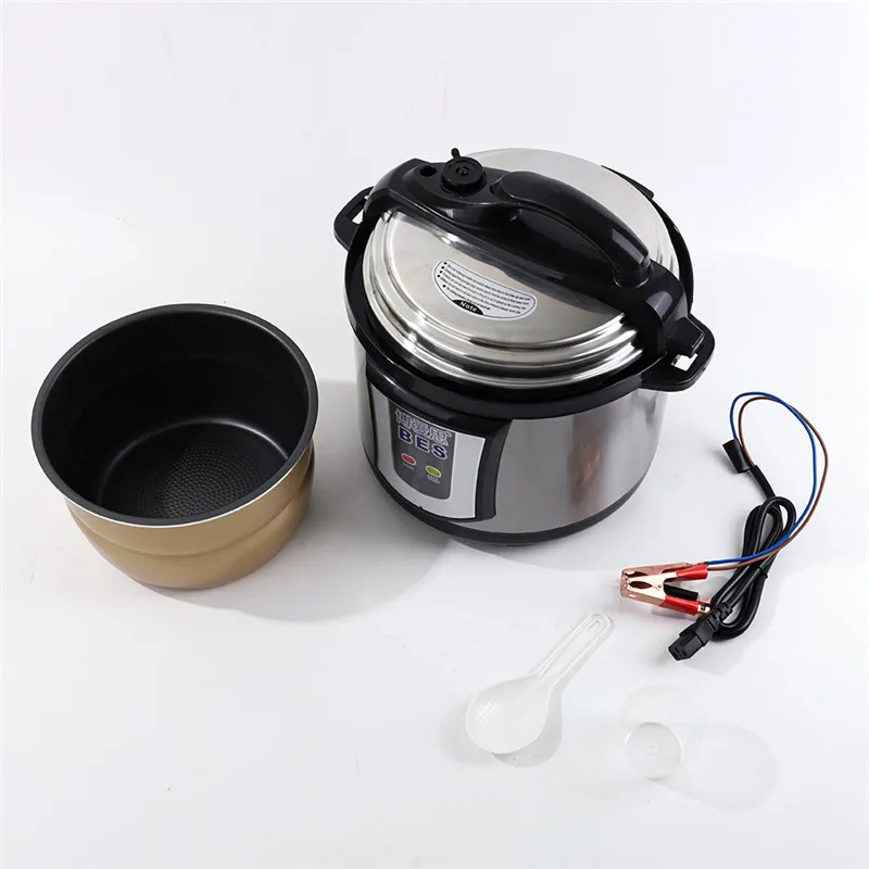 Dc 12V Good Quality Middle East Super Kitchen Non Stick Stainless Steel High Electric Pressure Cooker Turkey