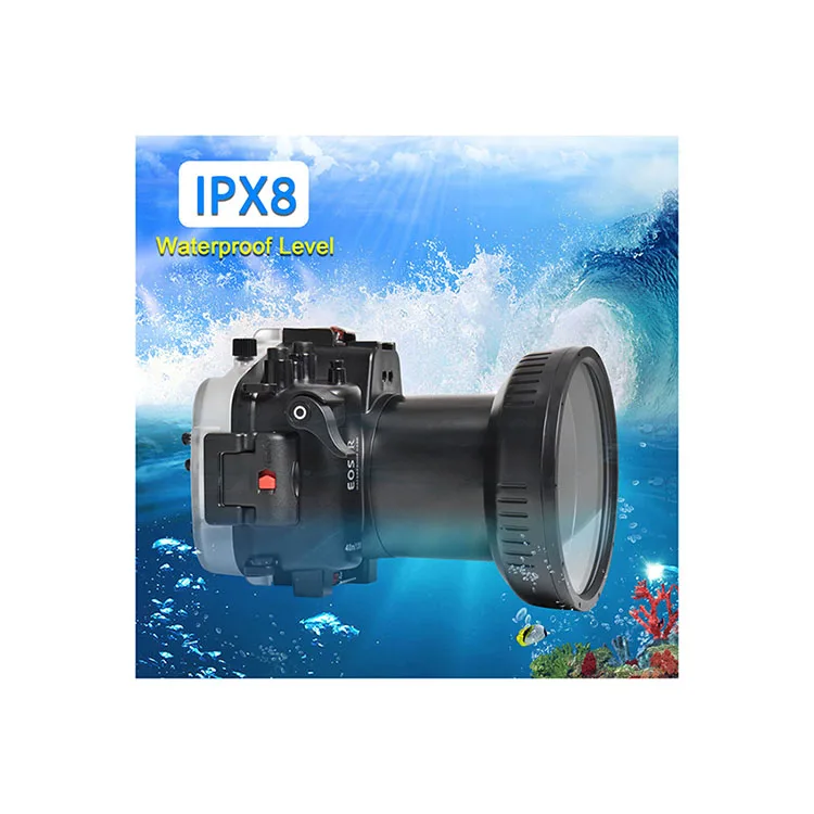  Чехол для камеры дайвинга Seafrogs 40 м/130 футов м чехол Canon EOS R с объективом 16-35 мм защитный подводной